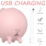 Piggy Estimulador de Clitóris com Sucção - carrega no usb