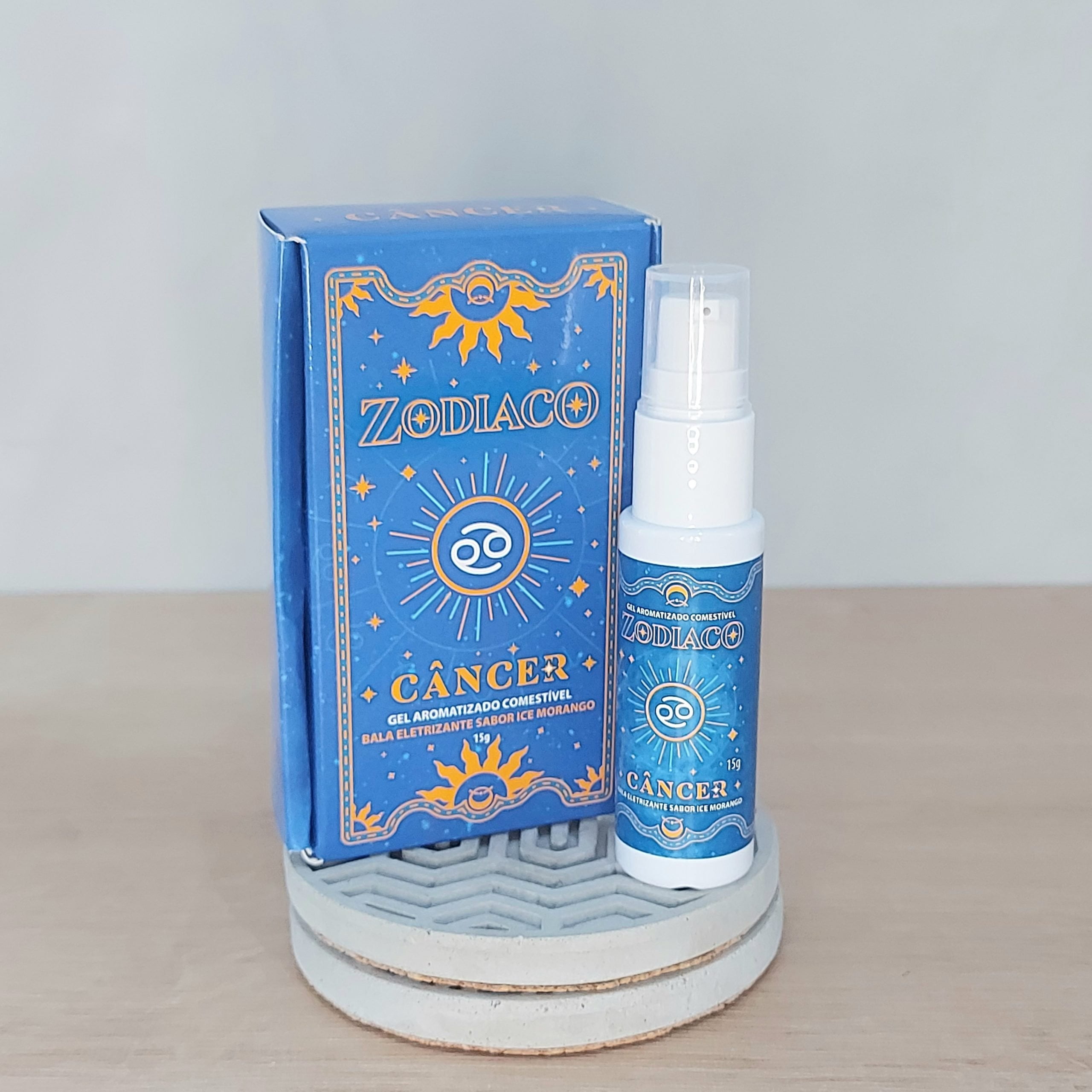 Gel Beijável com Sabor Para Sexo Oral Linha - Câncer