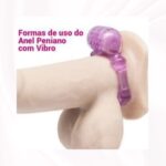 Anel Peniano Com Vibro Bichinho - Imagem 4