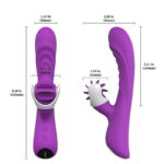 Vibrador Ponto G e Clitóris Recarregável NYMPH - Imagem 2