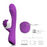 Vibrador Ponto G e Clitóris Recarregável NYMPH - Imagem 4