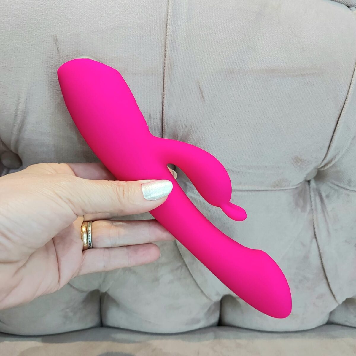 Vibrador Rabbit Recarregável para Ponto G e Clitóris - Anas - Imagem 2