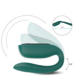 Vibrador de Casal Com Controle Remoto Baud - S Hande - Imagem 8