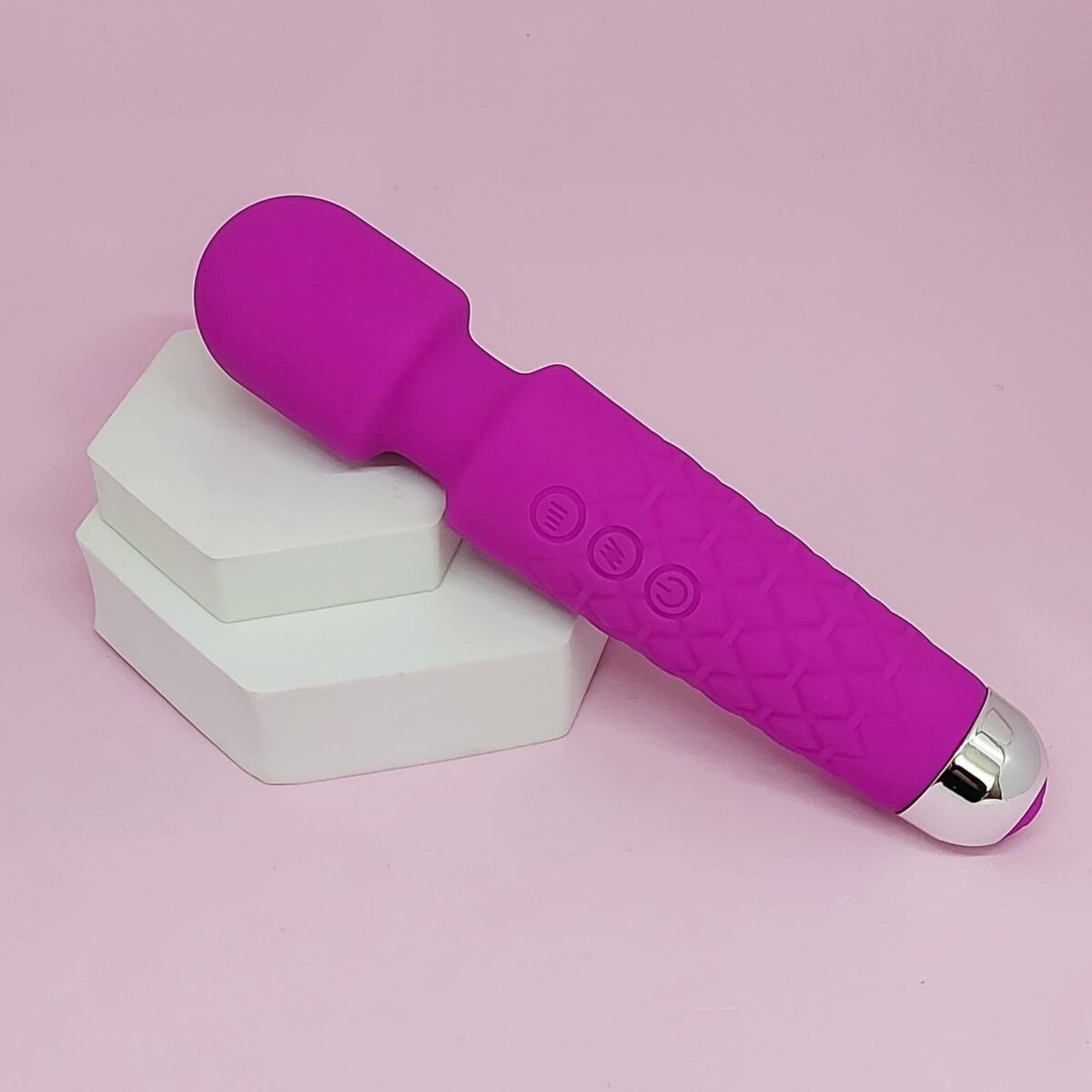 Varinha Mágica VibraZen - Vibrador de Clitóris com 20 Modos de Vibração | Prazer Intenso e Controle Total
