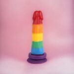 Pênis Realístico Linha Pride Com Ventosa 16cm