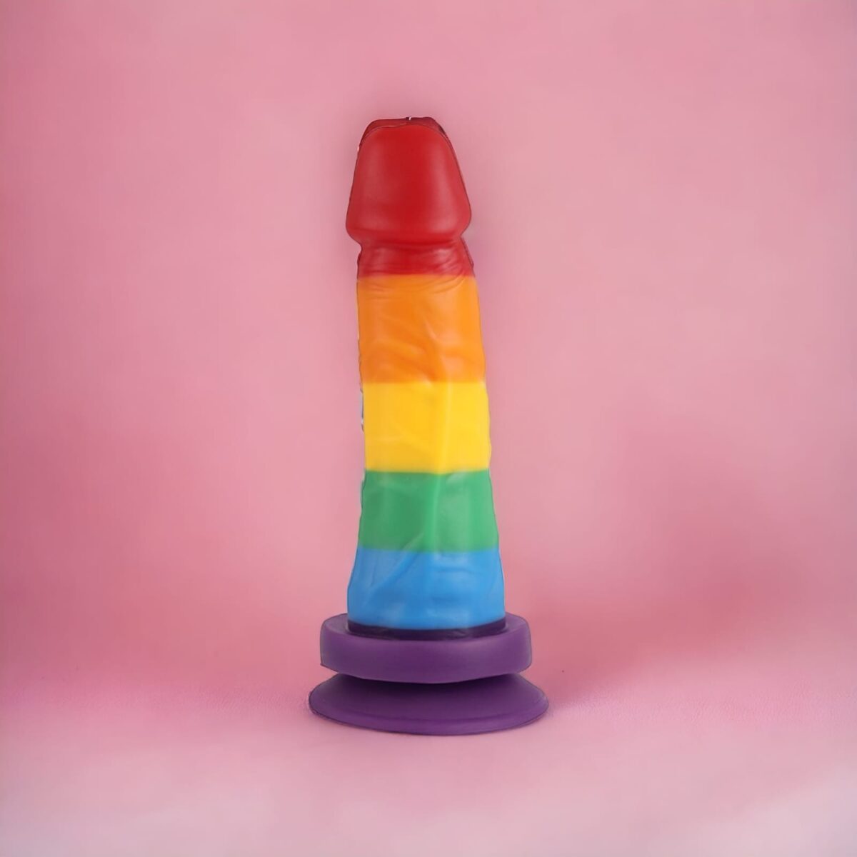 Pênis Realístico Linha Pride Com Ventosa 16cm