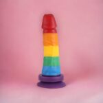 Pênis Realístico Linha Pride Com Ventosa 16cm