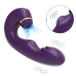 Vibrador de Ponto G e Clitóris com Pulsação e Sucção Oiga