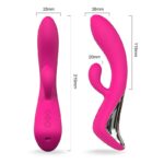 Vibrador Ponto G Dedilhar com Estimulador de Clitóris - Demons