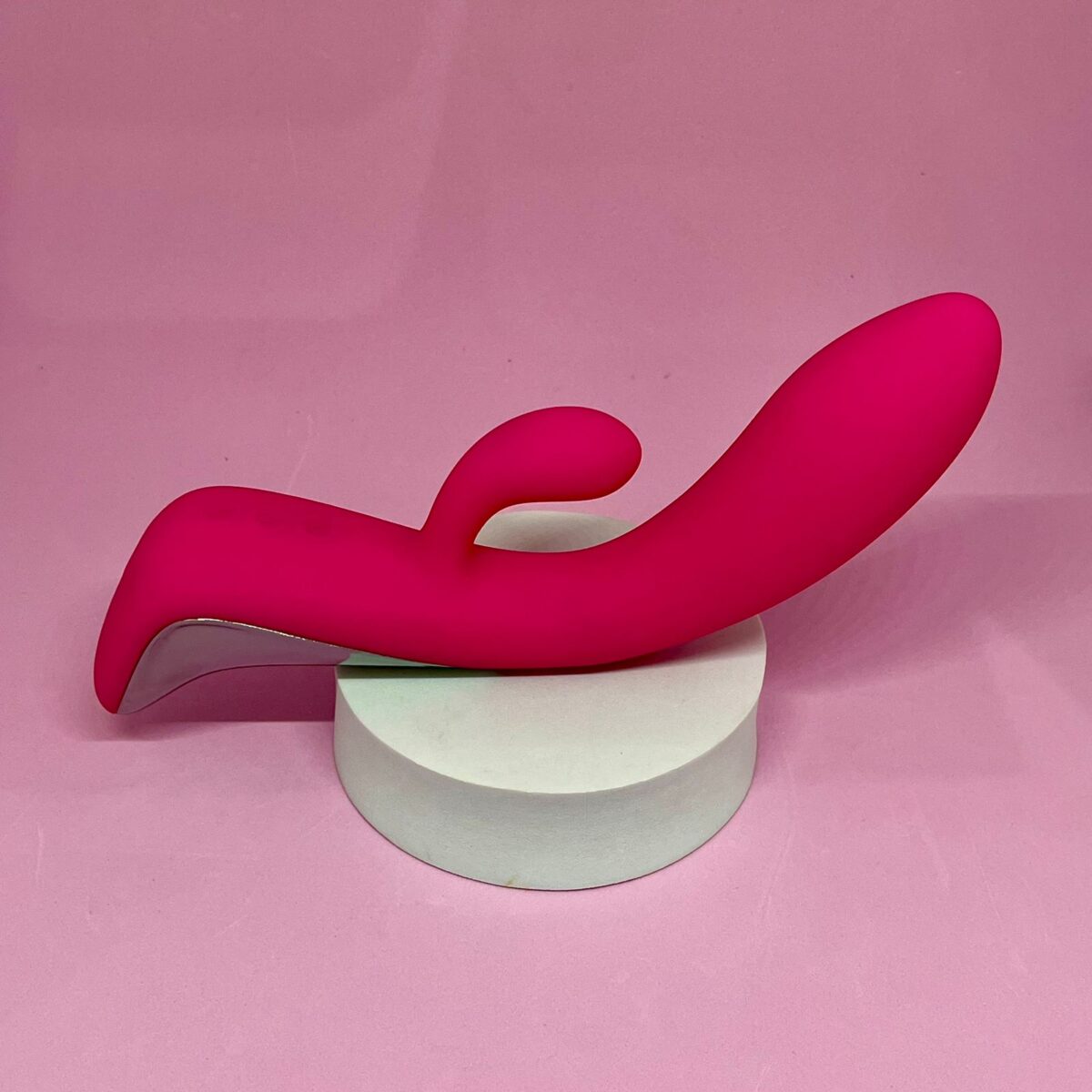 Vibrador Ponto G Dedilhar com Estimulador de Clitóris - Demons
