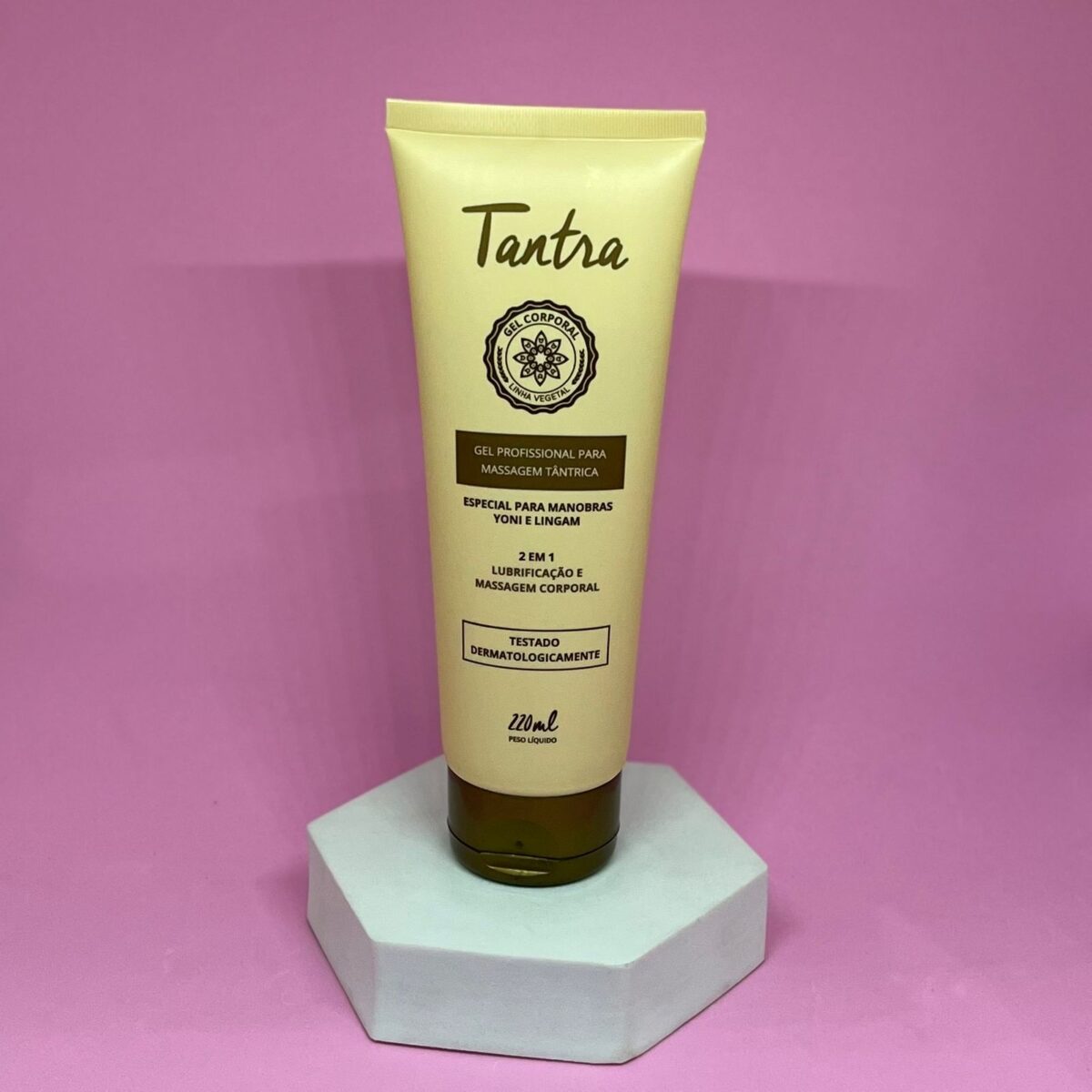 Tantra Gel Lubrificante Profissional para Massagem Tântrica – Yoni e Lingam | 220ml