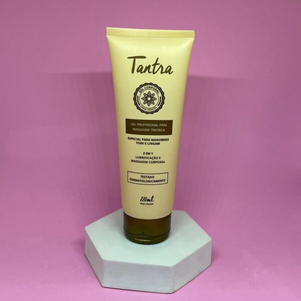 Tantra Gel Lubrificante Profissional para Massagem Tântrica – Yoni e Lingam | 220ml