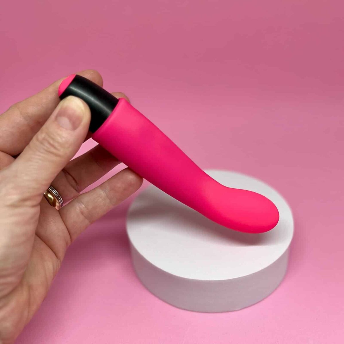 Vibrador Ponto G Go Vibe Pink - Cápsula Vibratória Multivelocidade