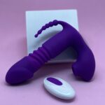 Vibrador de Ponto G e Pulsação Vai e Vem com Controle Remoto - Elysium
