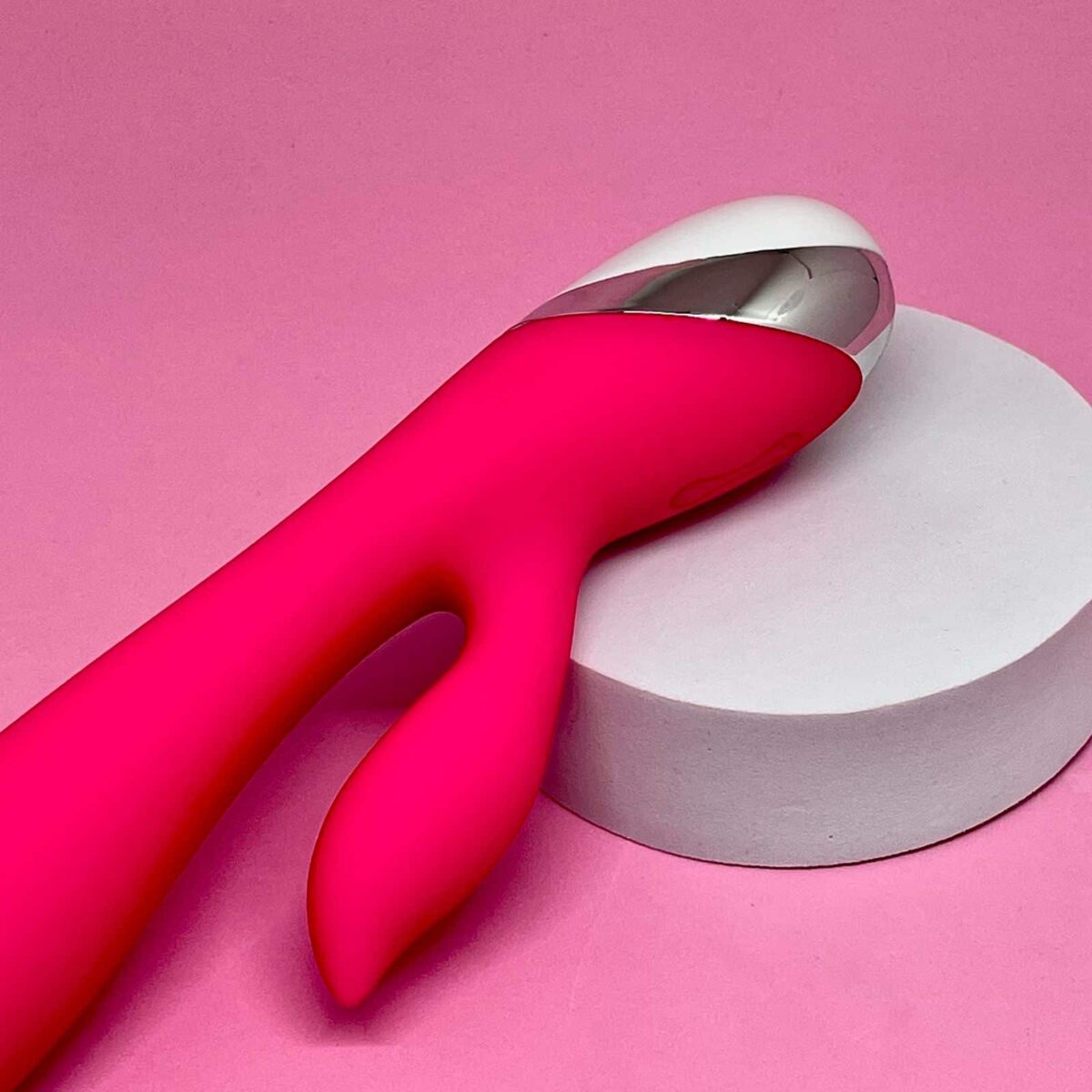 Vibrador de Ponto G e Clitóris - Green Baby