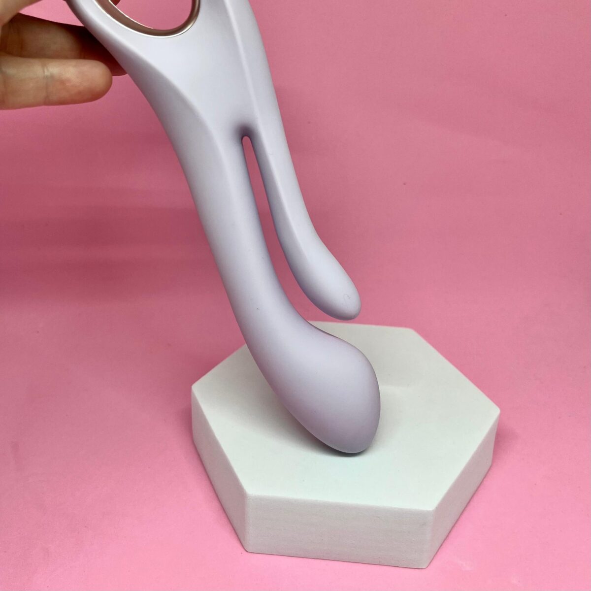 Vibrador Keathe – Duplo Estímulo Clitóris e Ponto G Vaginal Profundo