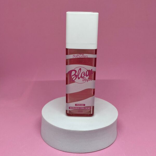 Perfume Beijável Blow Beijos com Aroma de Morango com Creme | Toque Final da Sedução
