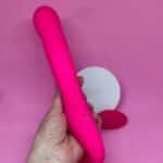 Vibrador de Casal Strapless Vai e Vem Michelle – Conexão e Prazer em Sintonia
