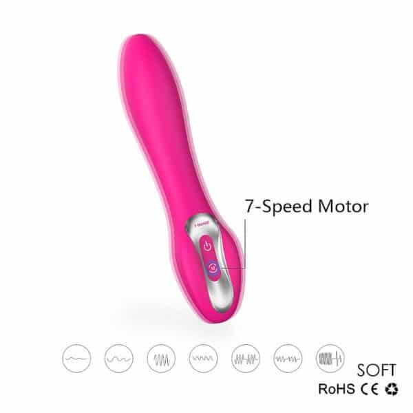 Vibrador de Ponto G – Soft S-Hande | 9 Vibrações, Toque Macio e Estímulo Profundo