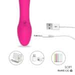 Vibrador de Ponto G – Soft S-Hande | 9 Vibrações, Toque Macio e Estímulo Profundo