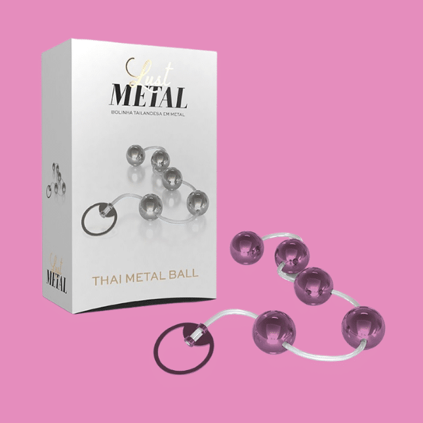 Bolinhas Tailandesas de Metal Lust Metal 50 Tons – 5 Esferas 23g Luxo e Intensidade