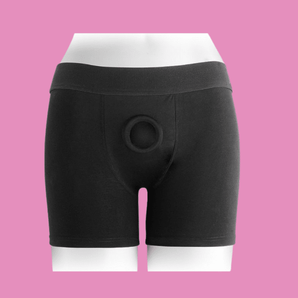 Cinta Peniana Boxer Strap On Harness 2 Velty em Elastano – Ajustável e Confortável