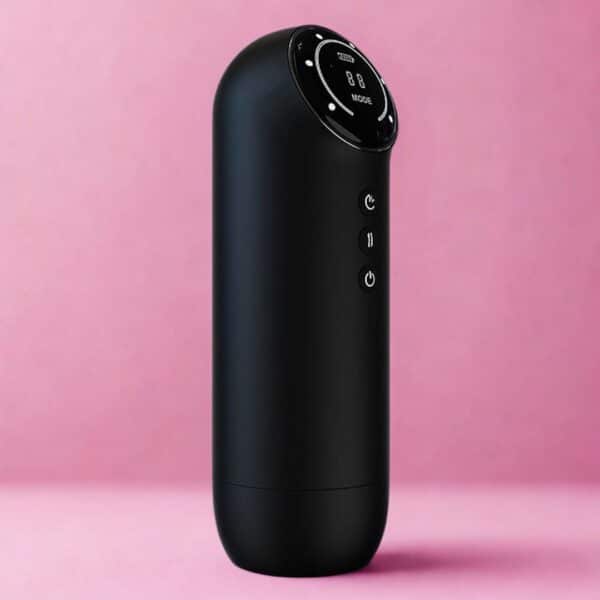 Masturbador Masculino Vulcan X 17 Modos com Sucção, Aquecimento e Turbo Potente