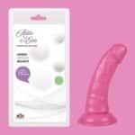Prótese com Ventosa Absoluto 14x4cm com Encaixe para Anel – Pênis Realístico Seguro
