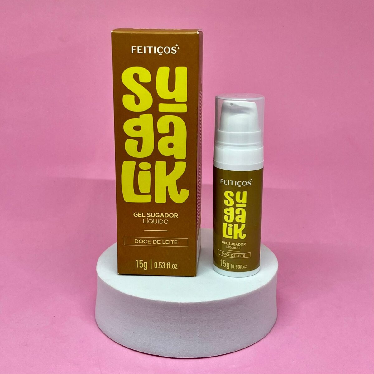 Sugalik Sugador Líquido Estimulante com Extratos Naturais Sensação De Sucção Pulsante e Excitante
