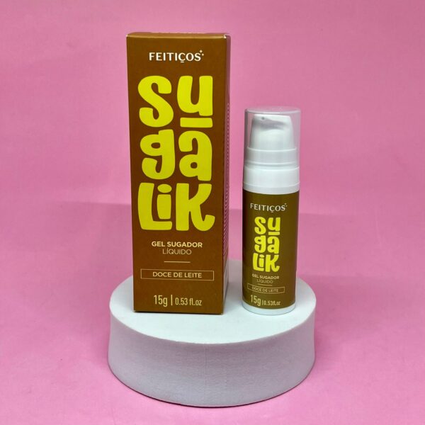 Sugalik Sugador Líquido Estimulante com Extratos Naturais Sensação De Sucção Pulsante e Excitante