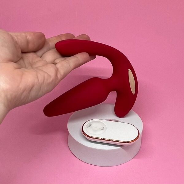 Plug Anal Medea RCT com Vibrador e Controle Remoto | 9 Modos de Vibração e Estimulação Sensorial