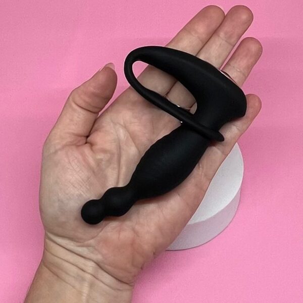 Plug Prostate Pulseduo App com Aquecimento e Anel Duplo | Controle via Bluetooth 10 Modos de Vibração