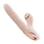 Vibrador Ponto G e Clitóris Aura App Control com Vai e Vem, Rotação e Aquecimento | Estímulo Inteligente 10 Modos SI