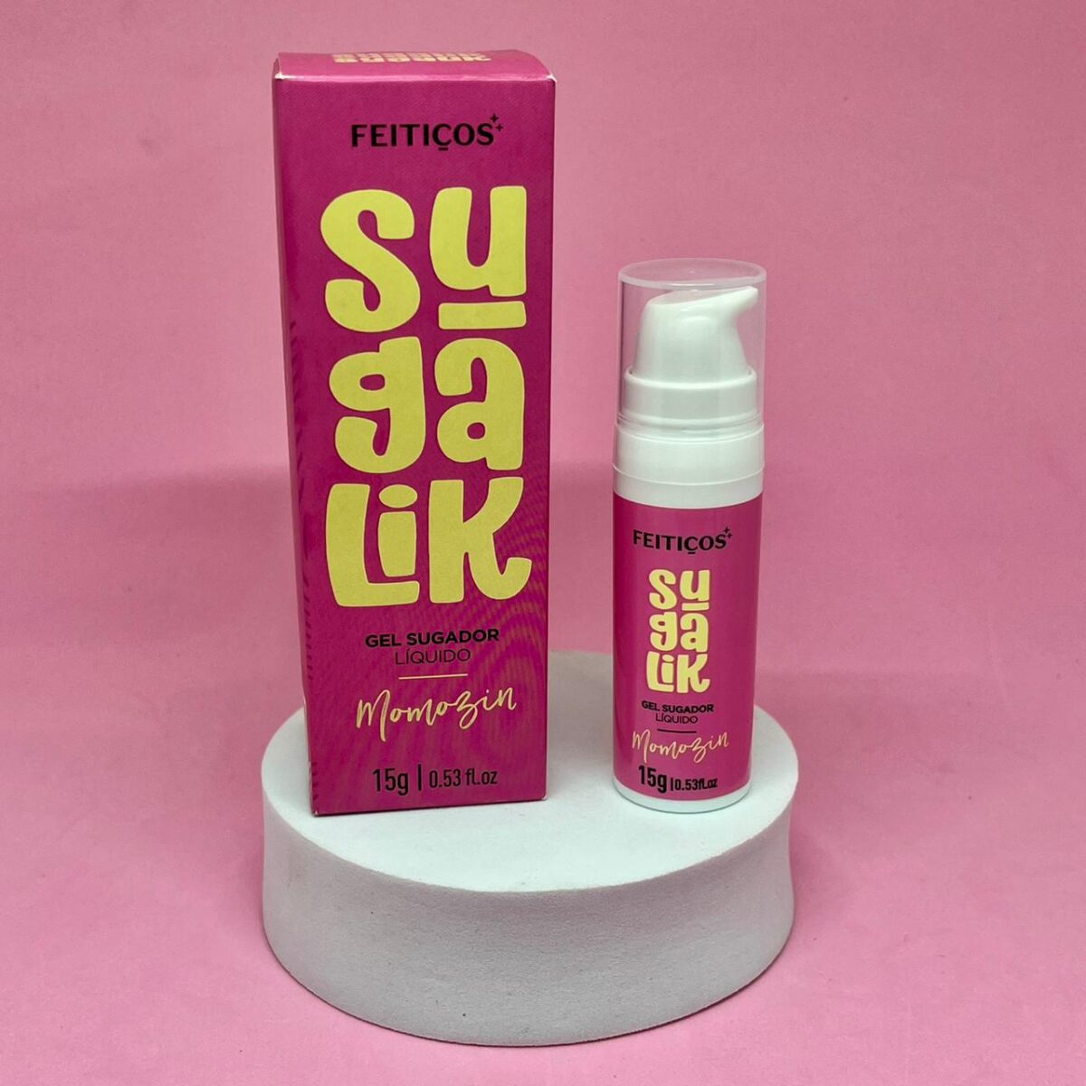 Sugalik Sugador Líquido Estimulante com Extratos Naturais Sensação De Sucção Pulsante e Excitante