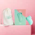 Estimulador de Clitóris Recarregável Sweet Vibe Xêro Verde | Potente, Discreto e Ideal para Iniciantes
