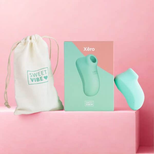 Estimulador de Clitóris Recarregável Sweet Vibe Xêro Verde | Potente, Discreto e Ideal para Iniciantes