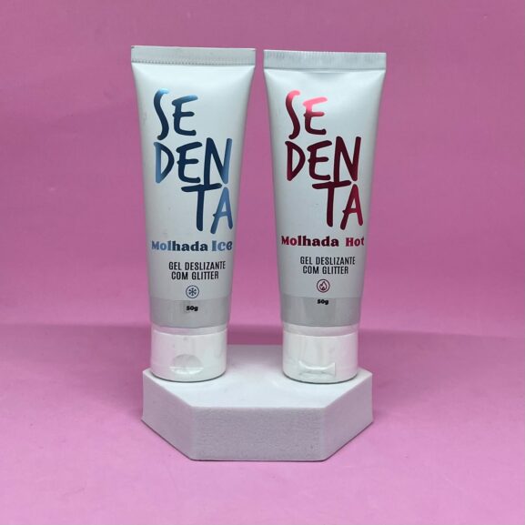 Sedenta Molhada HOT & ICE Gel Deslizante | Comestível, Vegano e Zero Açúcar