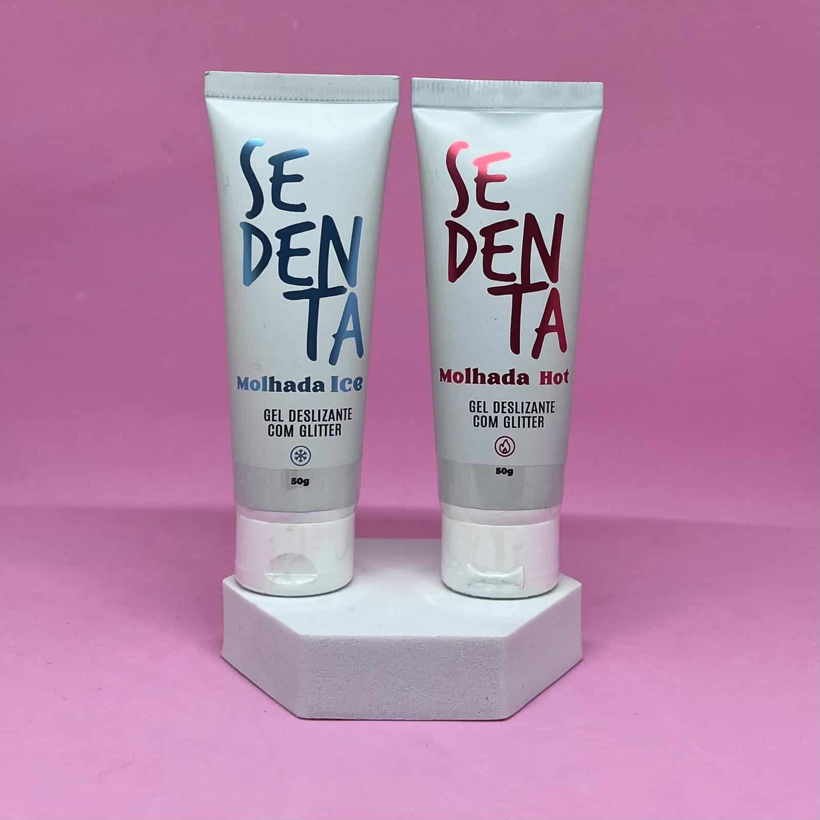 Sedenta Molhada HOT & ICE Gel Deslizante | Comestível, Vegano e Zero Açúcar Sedenta Molhada HOT & ICE Gel Deslizante | Comestível, Vegano e Zero Açúcar