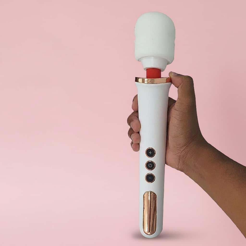 Varinha Mágica Recarregável Manfly - 10 Vibrações para Despertar o Corpo Varinha Mágica Recarregável Manfly - 10 Vibrações para Despertar o Corpo